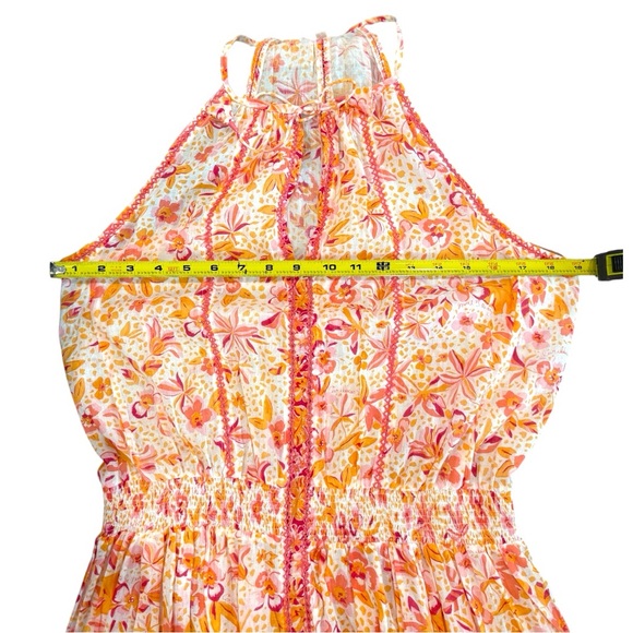 Poupette St Barth Carine Mini Dress in Pink Monaco - your Summer Must Have! - Picture 10 of 11